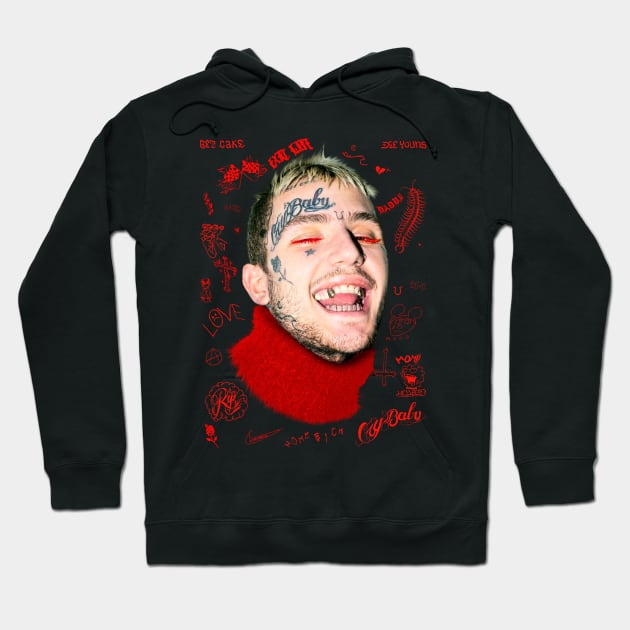 Lil Peep Hoodie by VanessaBorusse